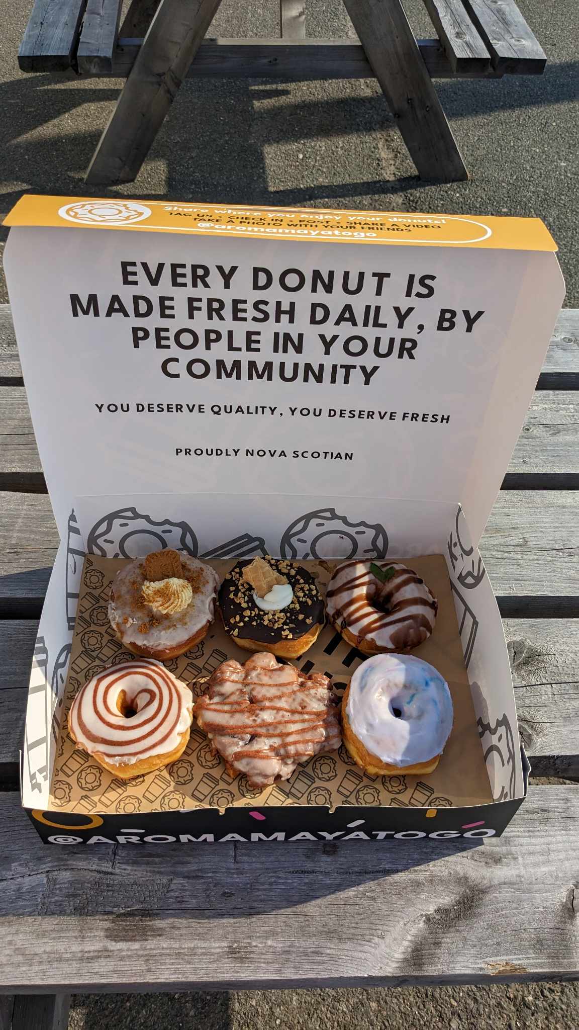 Fresh Artisan Donuts - all boxes