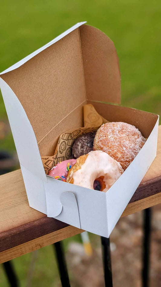 6 Frosted Yeast Donuts