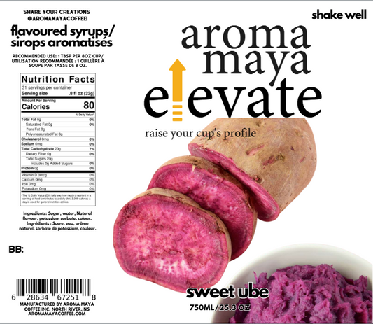 Elevate Syrup 750ml Sweet Ube