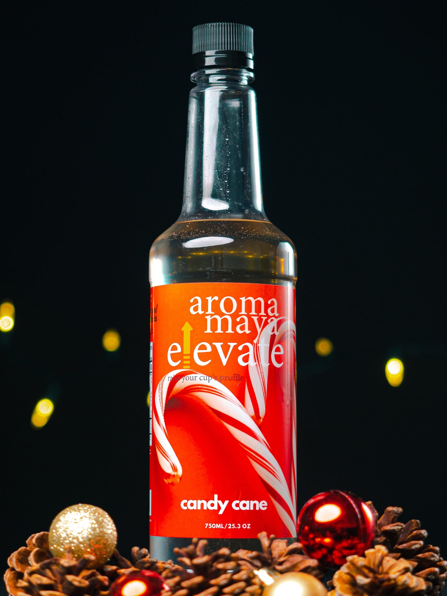 Elevate Syrup 750ml Candy Cane